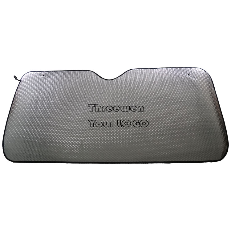 140x70cm Car Windshield Sunshade PE bubbles Aluminum Foil Car Sunshade window shades