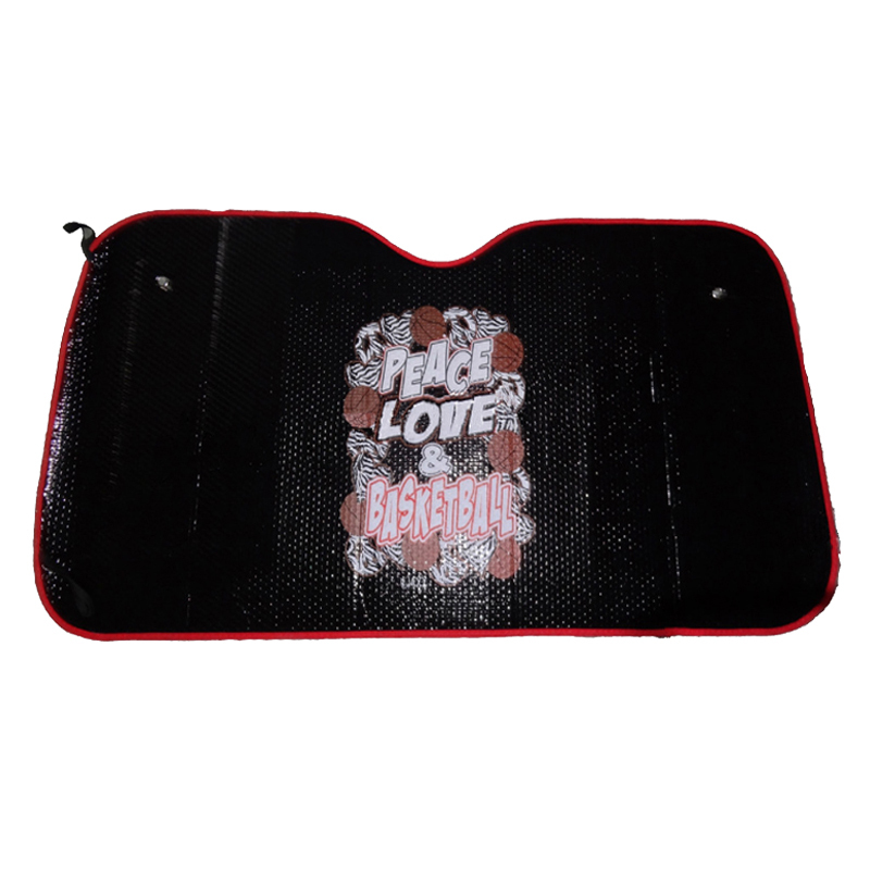 Foldable Car Sunshade High Quality 240gsm custom print Car Windshield Sunshades