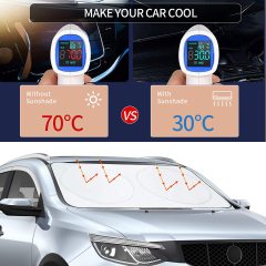 Truck Sun Shade for Windshield Front Truck Window Shade For Maximum UV Rays
