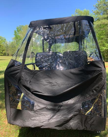 Heavy Duty Waterproof Golf Cart Enclosure 2-8 Passengers Golf Cart Rain Cover