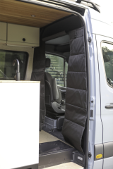 Threewen OEM design Sprinter Insulated Cab Partition Fit 2019-2023 High Roof Sprinter Fabric Front Cab Partition