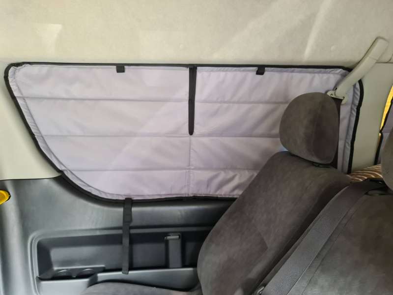 Toyota Hiace GL insulated Window covers kit 8pcs per kit for Toyota Hiace GL Wide Body
