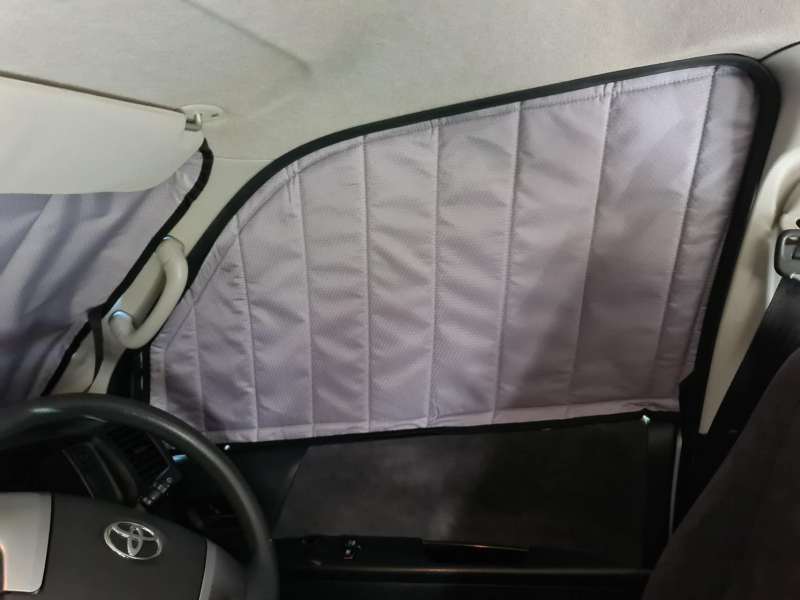 Toyota Hiace GL insulated Window covers kit 8pcs per kit for Toyota Hiace GL Wide Body