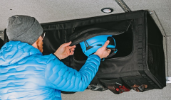 Threewen Custom Fit Camper Van & Sprinter Overhead Storage Bags Mule bags