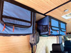 Threewen Custom Fit Camper Van & Sprinter Overhead Storage Bags Mule bags