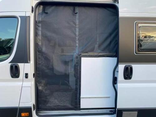 China Manufacturer Threewen Custom Fit Promaster Fiat Side door Flying Screens Rear Door Magnet Bug Screens