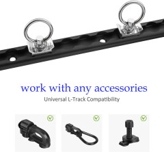 Van Build Semi-Circle L-Track High Quality T6 Aluminum L track for Van Conversion