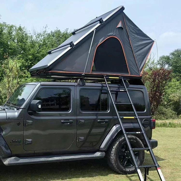 2 person 140cm Rooftop Tent For Overlanding Hard Shell SUV Truck Camping Automatic Retract Car Roof Top Tent