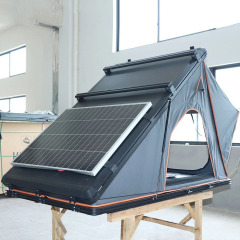 2 person 140cm Rooftop Tent For Overlanding Hard Shell SUV Truck Camping Automatic Retract Car Roof Top Tent