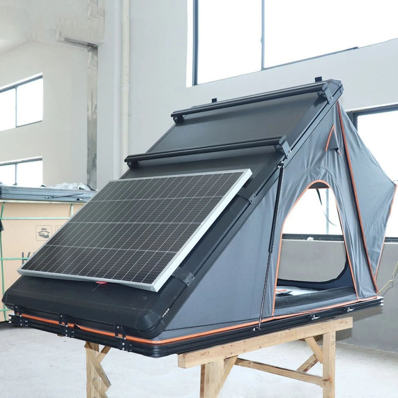 2 person 140cm Rooftop Tent For Overlanding Hard Shell SUV Truck Camping Automatic Retract Car Roof Top Tent