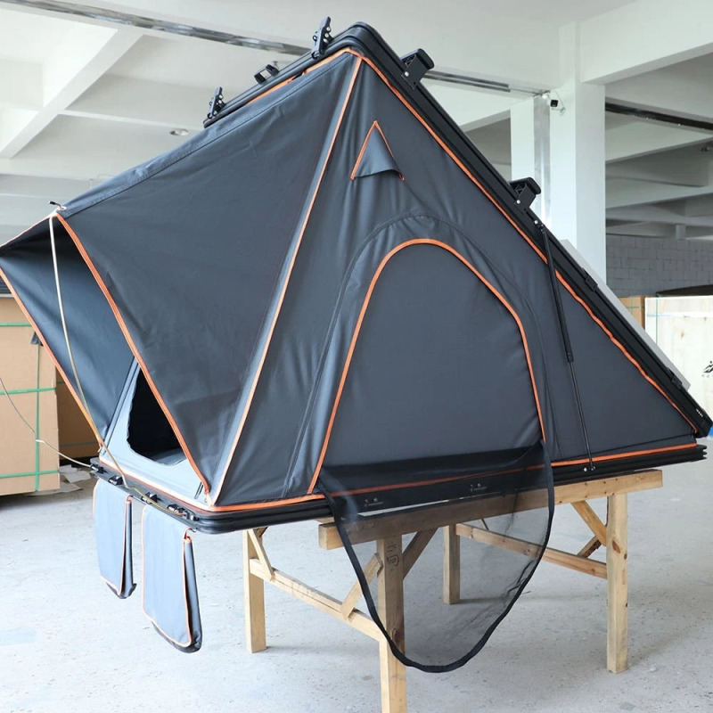 2 person 140cm Rooftop Tent For Overlanding Hard Shell SUV Truck Camping Automatic Retract Car Roof Top Tent