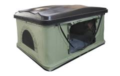 Outdoor 4x4 Rooftop Tent Aluminum ABS Roof Top Tent Overland with 4 windows