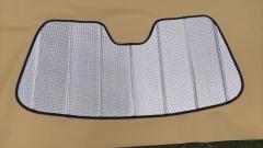 China Manufacturer Stiff Car Sunshade With Non Woven Fabric Bottom Custom Fit Car Windshield Sunshade for BMW X3
