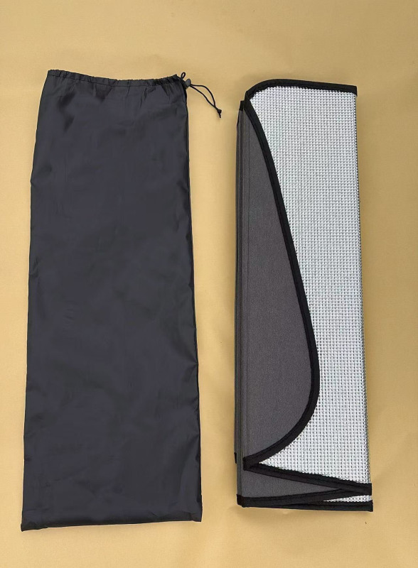 China Manufacturer Stiff Car Sunshade With Non Woven Fabric Bottom Custom Fit Car Windshield Sunshade for BMW X3