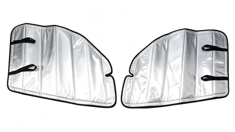Threewen Reflective Sprinter Window Cover Bundle 2019 + 100% Blackout Windshield Cover DS PS Window Covers