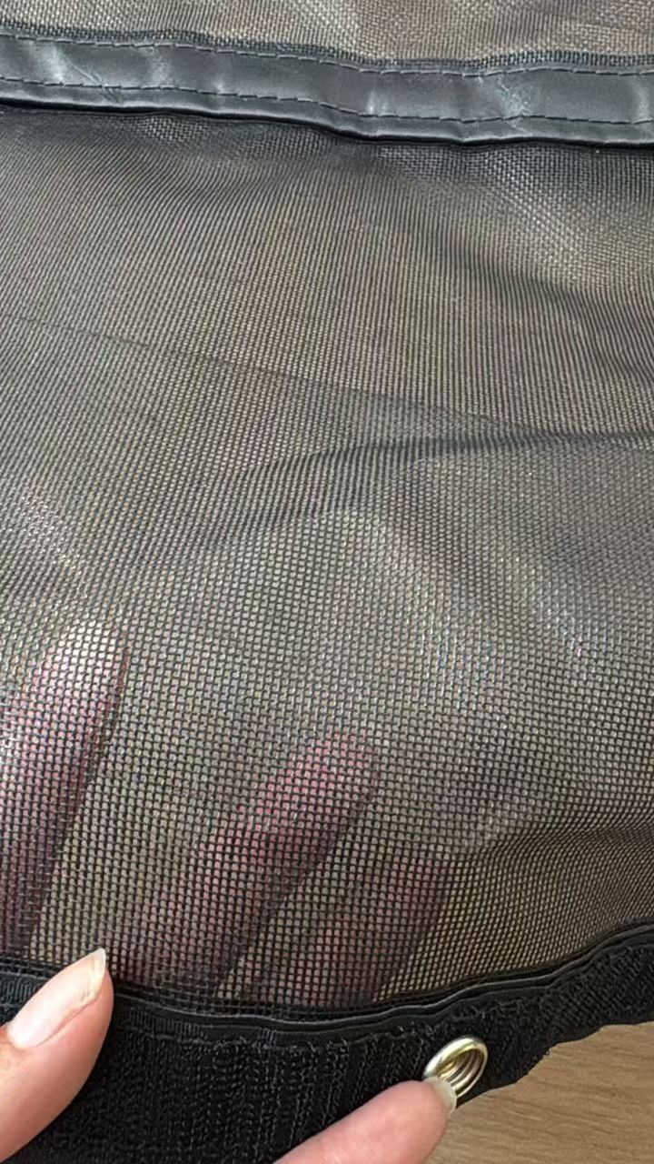 Custom-Fit Rear Door Bug Screen with Magnetic Closure