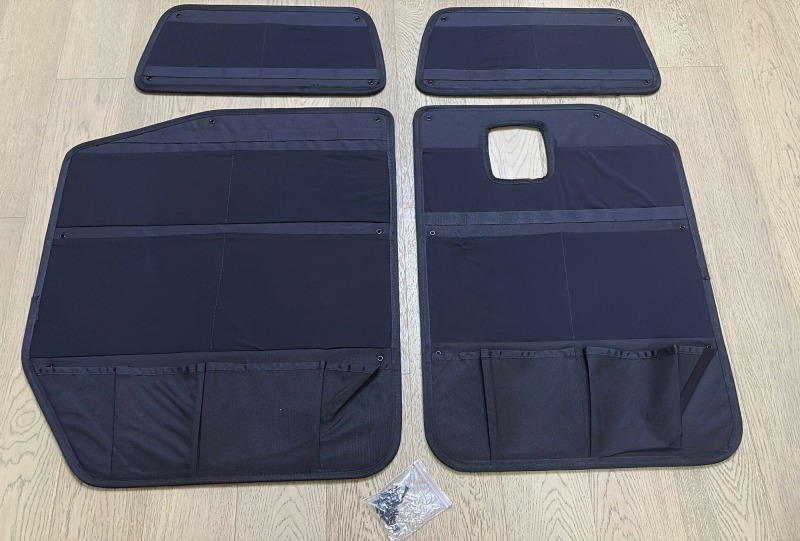 2019+ Sprinter Rear Door Storage Panel for Camper Vans