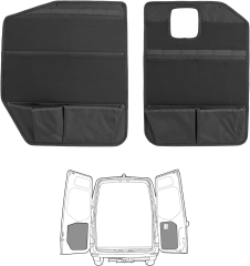 2019+ Sprinter Rear Door Storage Panel for Camper Vans