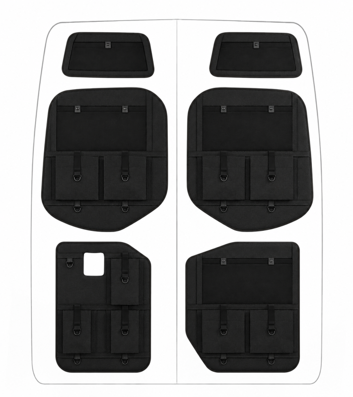 2019+ Sprinter Rear Door Storage Panel for Camper Vans
