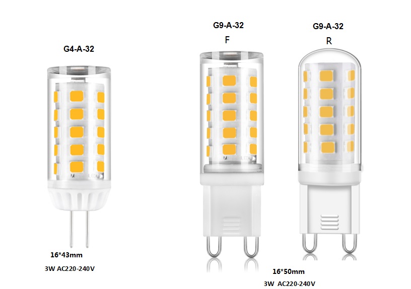 Able No Flicker Ra80 Ceramic 3W 32SMD 390Lm 230V BA15D Led Bulbs BA15D Led Corn Bulb