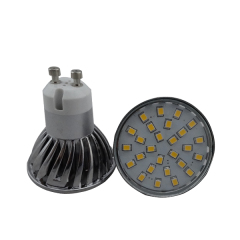 Able No Flicker Ra80 4.2W 27SMD 2835 420Lm 230V AC Chrome Bulb GU10 Led Bulbs LED GU10 Lamps