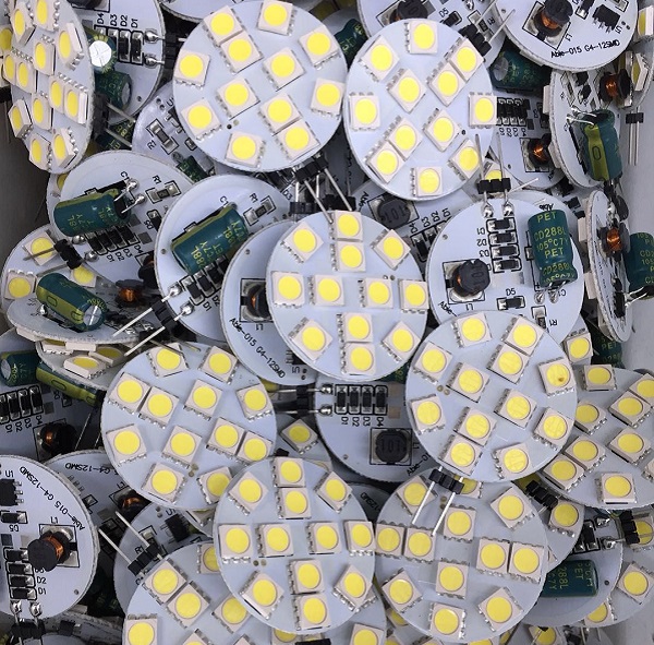 Able No Flicker Ra80 2W 12SMD 5050 220Lm 10-30V DC G4 Led Bulb Led Light 12V DC Bulb 12V Led