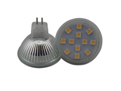 Able No Flicker Ra80 2W 12SMD 5050 220Lm 10-30V DC MR16 Led MR16 Led Light MR16 Led Bulb