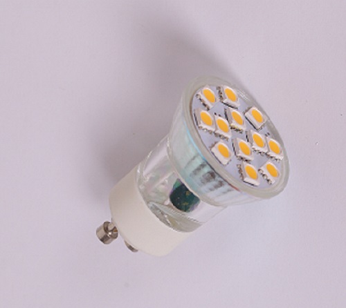 Able No Flicker Ra80 2W 12SMD 5050 220Lm 10-30V DC GU11 Led Bulb 35mm Mini GU10 Bulb