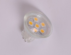 Able No Flicker Ra80 1W 6SMD 5050 100Lm 10-30V DC MR11 Led Spotlight MR11