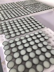 Able No Flicker Ra80 4.2W 27SMD 2835 420Lm 10-30V DC Chrome Bulb with Milky Cover MR16 Led Bulbs MR16 Led Downlights