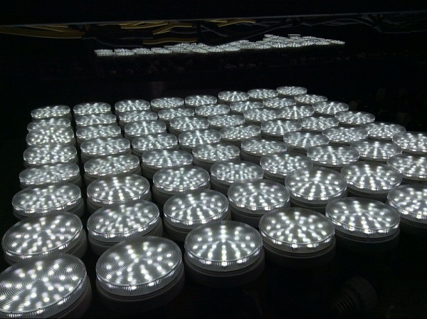 Able No Flicker Ra80 3.8W 24SMD 5050 400Lm 10-30V DC GX53 Led Lamp