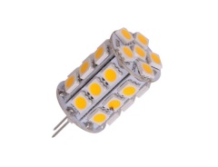Able No Flicker Ra80 3.5W 27SMD 5050 380Lm 10-30V DC GY6.35 Led Light