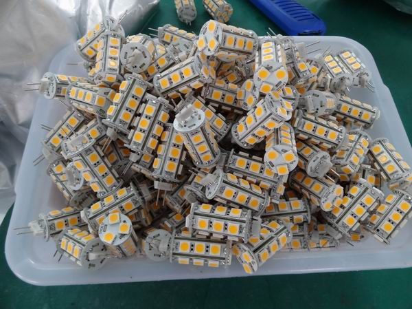 Able No Flicker Ra80 3W 18SMD 5050 330Lm 10-30V DC G4 Led Cabinet Lights Light Source for Crystal Lights