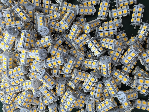 Able No Flicker Ra80 3.5W 27SMD 5050 380Lm 10-30V DC GY6.35 Led Light
