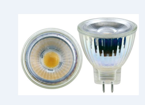 Able No Flicker Ra80 3W 45degree COB 300Lm 12V AC/DC Glass MR11 Led Mini Led Spotlight