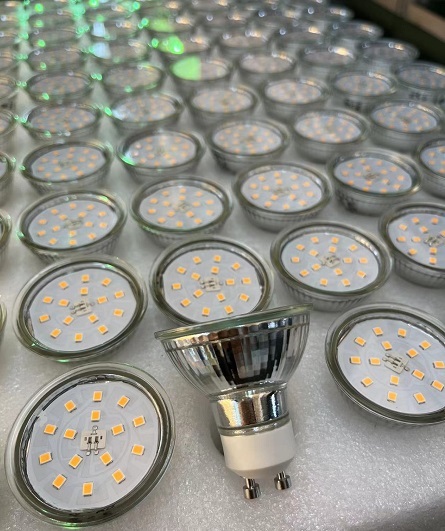 Able 2835SMD 6W 550Lm 230V Glass Bulb Led Light GU10 6W Led GU10 Led Bulb
