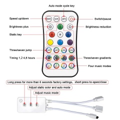 Able 5050 RGB 12V 30SMD/M 5 Meters IP20 IP65 Wifi Smart Led Strip Light Smart RGB Led Strip