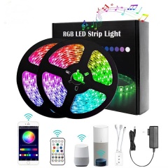 Able 5050 RGB 12V 30SMD/M 5 Meters IP20 IP65 Wifi Smart Led Strip Light Smart RGB Led Strip