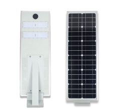 100W 120W High Efficiency Smart LED Solar Street Lights with Camera and Motion Sensor