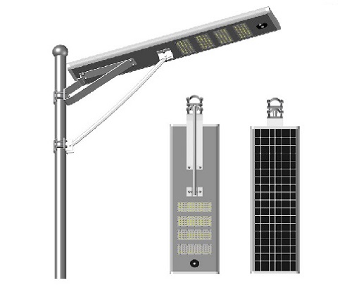 20W 30W 40W High Efficiency Smart LED Solar Street Lights with HD Camera
