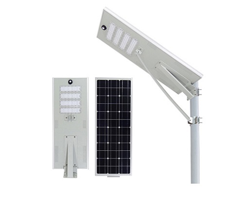 100W 120W High Efficiency Smart LED Solar Street Lights with Camera and Motion Sensor