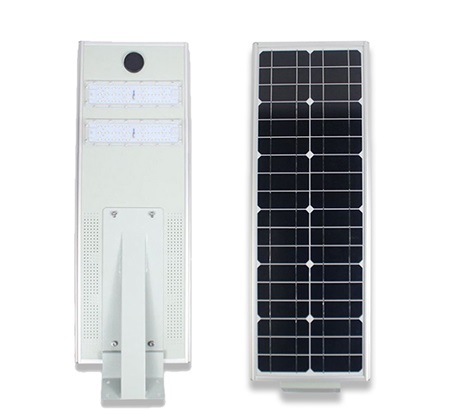 50W 60W 80W High Efficiency Smart LED Solar Street Lights with Motion Sensor