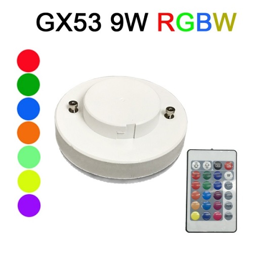 Able No Flicker 4W-9W 230V 2835SMD Plastic GX53 RGB Track Light