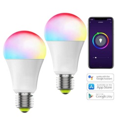 No Flicker Tuya 10W A70 Smart Wifi Led Bulb