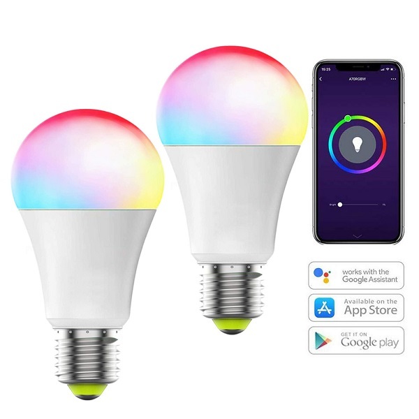 No Flicker Tuya 10W A70 Smart Wifi Led Bulb