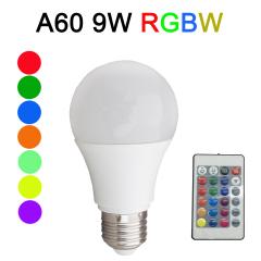 Able No Flicker 4W-9W 230V A19 A60 RGB Led Bulb