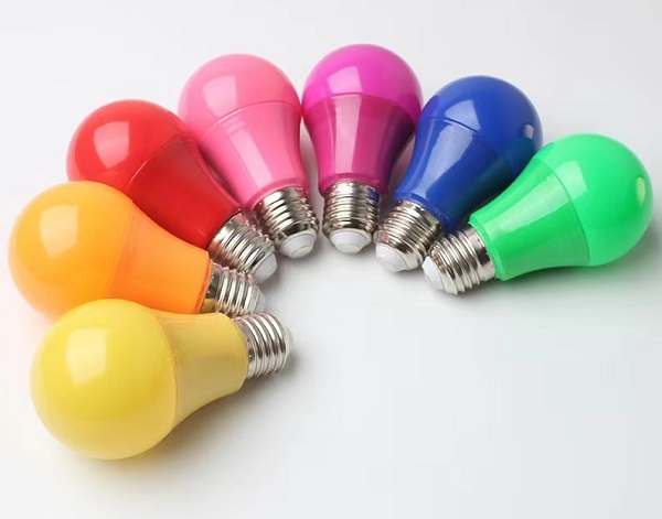 Able 5W 7W 9W 230V 2835 Colorful A60 Led Bulb Holiday Lighting