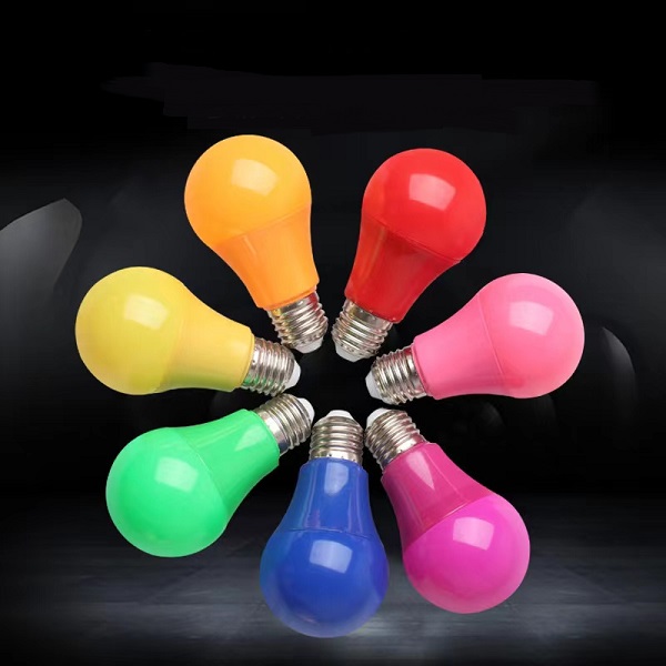 Able 5W 7W 9W 230V 2835 Colorful A60 Led Bulb Holiday Lighting