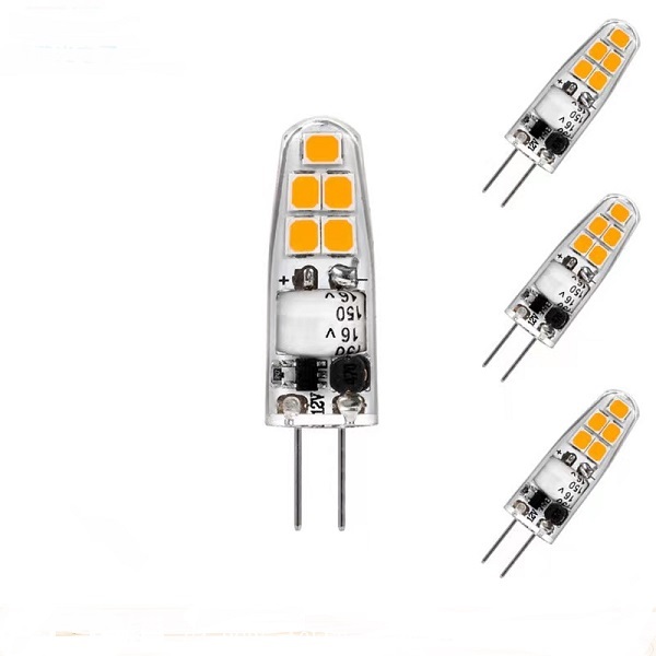 Able No Flicker 12V AC/DC 200Lm 1.8W Silicone G4 Led Light