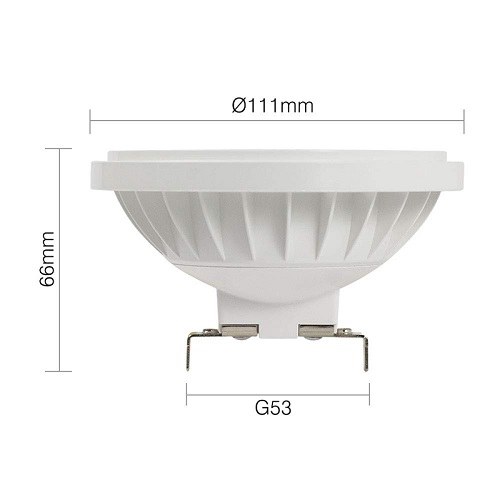 Able AC85-265V 7W 9W 12W COB GU10 Base AR111 Led